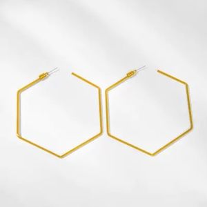Open Geometric Hoop Earrings